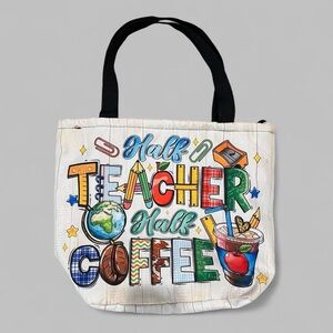 Teacher Coffee Insulated Tote Bag